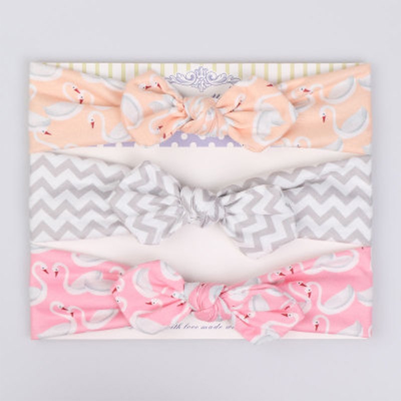 Baby Hair Bows Headband 3PC Set